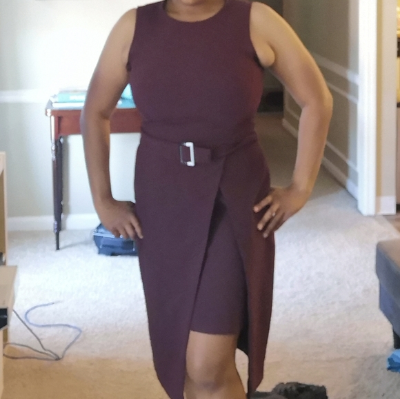 White House Black Market Skit Dress Size 12 - Picture 3 of 4